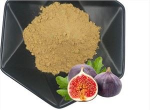 Zamrznjeno posušen figov prah